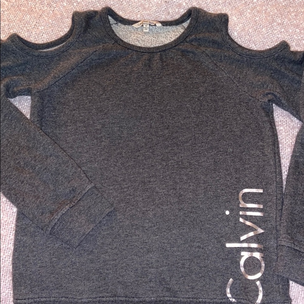 Super cute girls Calvin Klein Cut Out Shoulder